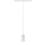 8.7W(670Lm) 48V DALI 2 NUMINOS® XS iekarams sliežu gaismeklis, IP20, matēts balts, dimmējams, silti balta gaisma 2700K