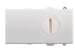 8.7W(670Lm) 48V DALI 2 NUMINOS® XS iekarams sliežu gaismeklis, IP20, matēts balts, dimmējams, silti balta gaisma 2700K