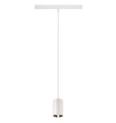 8.7W(670Lm) 48V DALI 2 NUMINOS® XS iekarams sliežu gaismeklis, IP20, matēts balts/glancēts hroms, dimmējams, silti balta gaisma 2700K