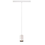 8.7W(640Lm) 48V DALI NUMINOS® XS iekarams sliežu gaismeklis, IP20, matēts balts/matēts melns, dimmējams, silti balta gaisma 2700K