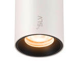 8.7W(640Lm) 48V DALI NUMINOS® XS iekarams sliežu gaismeklis, IP20, matēts balts/matēts melns, dimmējams, silti balta gaisma 2700K