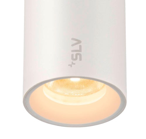 8.7W(720Lm) 48V DALI 2 NUMINOS® XS iekarams sliežu gaismeklis, IP20, matēts balts, dimmējams, silti balta gaisma 3000K