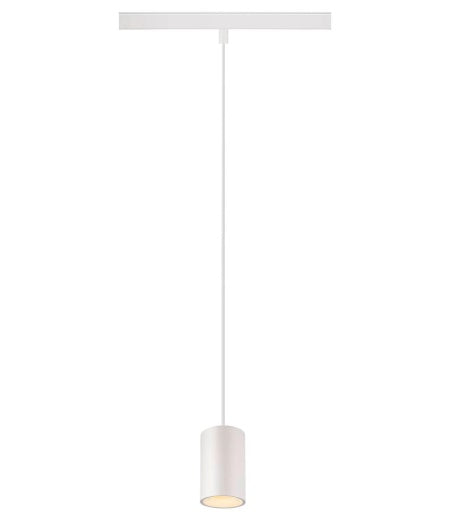 8.7W(700Lm) 48V DALI 2 NUMINOS® XS iekarams sliežu gaismeklis, IP20, matēts balts, dimmējams, silti balta gaisma 3000K