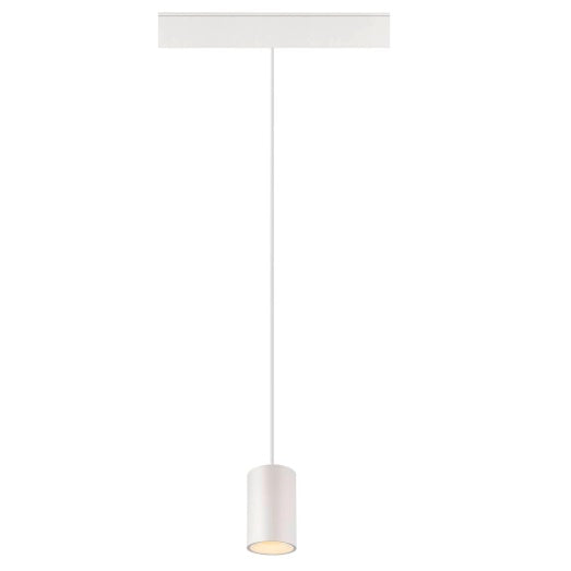 8.7W(700Lm) 48V DALI 2 NUMINOS® XS iekarams sliežu gaismeklis, IP20, matēts balts, dimmējams, silti balta gaisma 3000K