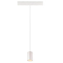 8.7W(700Lm) 48V DALI 2 NUMINOS® XS iekarams sliežu gaismeklis, IP20, matēts balts, dimmējams, silti balta gaisma 3000K