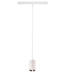 ® Светильник трековый 8,7Вт(730Лм) 48В DALI 2 NUMINOS XS, IP20, матовый белый/глянцевый хром, диммируемый, теплый белый свет 3000K