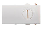 16W(1030Lm) 48V DALI 2 NUMINOS® S iekarams sliežu gaismeklis, IP20, matēts balts, dimmējams, silti balta gaisma 2700K