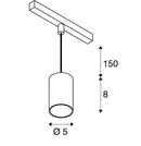 ® Трековый светильник 8,7Вт(690Лм) 48В DALI 2 NUMINOS XS, IP20, матовый белый/матовый черный, диммируемый, теплый белый свет 3000K