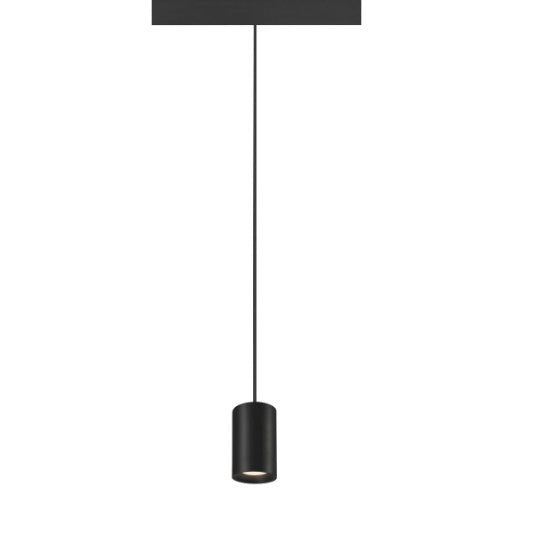 8.7W(720Lm) 48V DALI 2 NUMINOS® XS iekarams sliežu gaismeklis, IP20,matēts melns, dimmējams, neitrāli balta gaisma 4000K