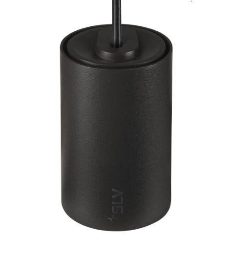 8.7W(720Lm) 48V DALI 2 NUMINOS® XS track luminaire, IP20, matt black, dimmable, neutral white 4000K