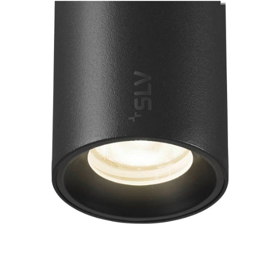 8.7W(720Lm) 48V DALI 2 NUMINOS® XS iekarams sliežu gaismeklis, IP20,matēts melns, dimmējams, neitrāli balta gaisma 4000K