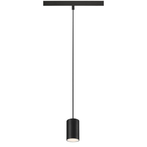 8.7W(750Lm) 48V DALI 2 NUMINOS® XS track luminaire, IP20, matt black/matt white, dimmable, neutral white 4000K