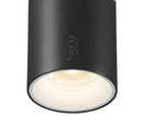 8.7W(750Lm) 48V DALI 2 NUMINOS® XS track luminaire, IP20, matt black/matt white, dimmable, neutral white 4000K