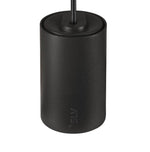 8.7W(750Lm) 48V DALI 2 NUMINOS® XS iekarams sliežu gaismeklis, IP20,matēts melns/glancēts hroms, dimmējams, neitrāli balta gaisma 4000K