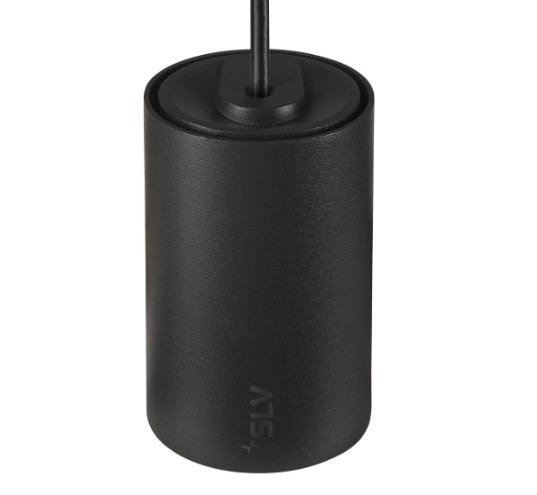 8.7W(700Lm) 48V DALI 2 NUMINOS® XS track luminaire, IP20, matt black, dimmable, neutral white 4000K