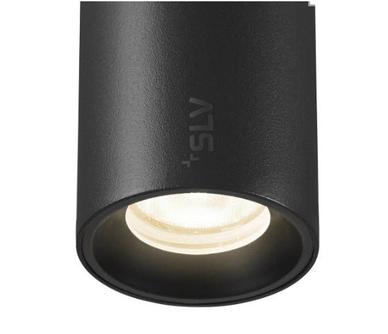 8.7W(700Lm) 48V DALI 2 NUMINOS® XS track luminaire, IP20, matt black, dimmable, neutral white 4000K