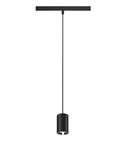 8.7W(730Lm) 48V DALI 2 NUMINOS® XS track luminaire, IP20, matt black/gloss chrome, dimmable, neutral white 4000K