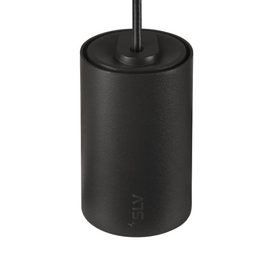 8.7W(730Lm) 48V DALI 2 NUMINOS® XS track luminaire, IP20, matt black/gloss chrome, dimmable, neutral white 4000K