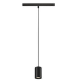 8.7W(710Lm) 48V DALI 2 NUMINOS® XS iekarams sliežu gaismeklis, IP20, matēts melns, dimmējams, neitrāli balta gaisma 4000K