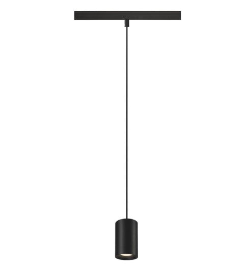 8.7W(710Lm) 48V DALI 2 NUMINOS® XS iekarams sliežu gaismeklis, IP20, matēts melns, dimmējams, neitrāli balta gaisma 4000K