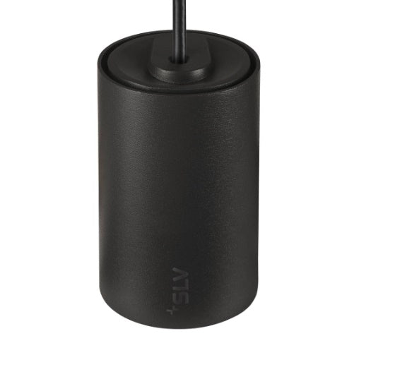 8.7W(710Lm) 48V DALI 2 NUMINOS® XS iekarams sliežu gaismeklis, IP20, matēts melns, dimmējams, neitrāli balta gaisma 4000K