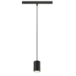 8.7W(740Lm) 48V DALI 2 NUMINOS® XS iekarams sliežu gaismeklis, IP20, matēts melns/matēts balts, dimmējams, neitrāli balta gaisma 4000K