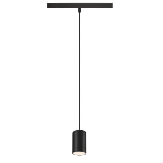 8.7W(740Lm) 48V DALI 2 NUMINOS® XS iekarams sliežu gaismeklis, IP20, matēts melns/matēts balts, dimmējams, neitrāli balta gaisma 4000K