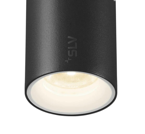 8.7W(740Lm) 48V DALI 2 NUMINOS® XS iekarams sliežu gaismeklis, IP20, matēts melns/matēts balts, dimmējams, neitrāli balta gaisma 4000K