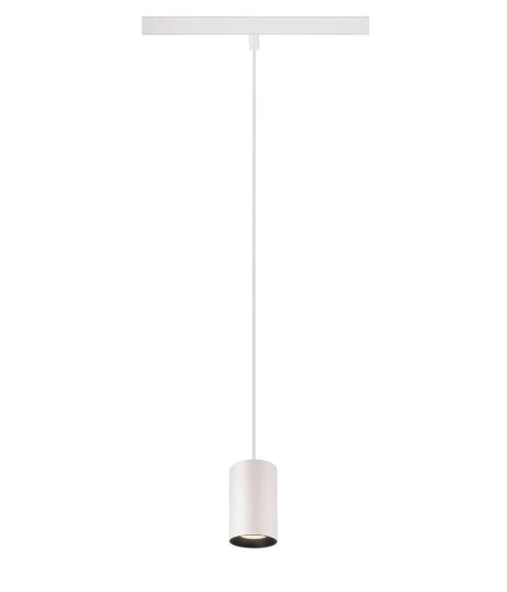 8.7W(720Lm) 48V DALI 2 NUMINOS® XS track luminaire, IP20, matt black/matt white, dimmable, neutral white 4000K