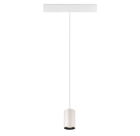 8.7W(700Lm) 48V DALI 2 NUMINOS® XS track luminaire, IP20, matt white/matt black, dimmable, neutral white 4000K