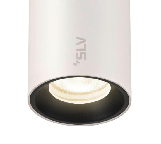 8.7W(700Lm) 48V DALI 2 NUMINOS® XS track luminaire, IP20, matt white/matt black, dimmable, neutral white 4000K