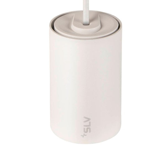 8.7W(730Lm) 48V DALI 2 NUMINOS® XS track luminaire, IP20, matt white/gloss chrome, dimmable, neutral white 4000K