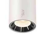 8.7W(730Lm) 48V DALI 2 NUMINOS® XS iekarams sliežu gaismeklis, IP20, matēts balts/glancēts hroms, dimmējams, neitrāli balta gaisma 4000K