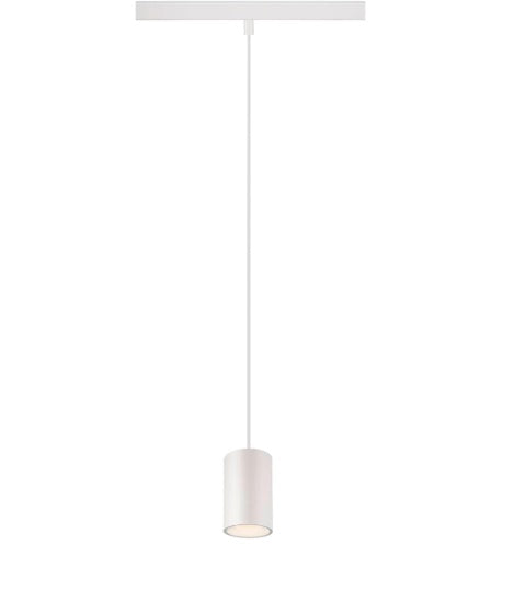 8.7W(740Lm) 48V DALI 2 NUMINOS® XS track luminaire, IP20, matt white, dimmable, neutral white 4000K