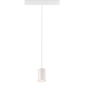 8.7W(740Lm) 48V DALI 2 NUMINOS® XS track luminaire, IP20, matt white, dimmable, neutral white 4000K