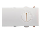 8.7W(740Lm) 48V DALI 2 NUMINOS® XS iekarams sliežu gaismeklis, IP20,matēts b alts, dimmējams, neitrāli balta gaisma 4000K