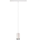 8.7W(740Lm) 48V DALI 2 NUMINOS® XS track luminaire, IP20, brushed chrome, dimmable, neutral white 4000K