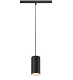 16W(1030Lm) 48V DALI 2 NUMINOS® S iekarams sliežu gaismeklis, IP20, matēts balts/matēts melns, dimmējams, silti balta gaisma 2700K