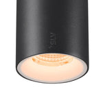 16W(1030Lm) 48V DALI 2 NUMINOS® S iekarams sliežu gaismeklis, IP20, matēts balts/matēts melns, dimmējams, silti balta gaisma 2700K