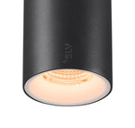 16W(1120Lm) 48V DALI 2 NUMINOS® S iekarams sliežu gaismeklis, IP20, matēts melns/matēts balts, dimmējams, silti balta gaisma 3000K