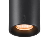 16W(1030Lm) 48V DALI 2 NUMINOS® S iekarams sliežu gaismeklis, IP20, matēts melns, dimmējams, silti balta gaisma 3000K
