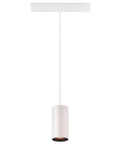 16W(1000Lm) 48V DALI 2 NUMINOS® S rajavalgusti, IP20, matt valge/must, dimmerdatav, soe valge valgus 2700K