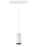 16W(1000Lm) 48V DALI 2 NUMINOS® S rajavalgusti, IP20, matt valge/must, dimmerdatav, soe valge valgus 2700K