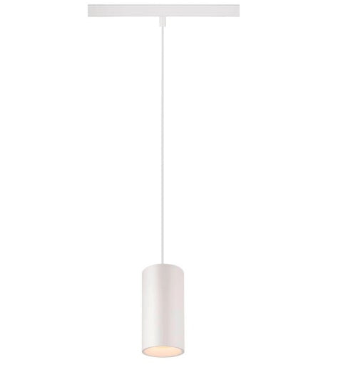 16W(1030Lm) 48V DALI 2 NUMINOS® S iekarams sliežu gaismeklis, IP20, matēts balts, dimmējams, silti balta gaisma 2700K