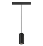 16W(1280Lm) 48V DALI 2 NUMINOS® S iekarams sliežu gaismeklis, IP20, matēts melns, dimmējams, neitrāli balta gaisma 4000K