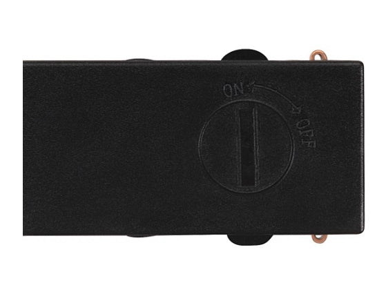 16W(1280Lm) 48V DALI 2 NUMINOS® S iekarams sliežu gaismeklis, IP20, matēts melns, dimmējams, neitrāli balta gaisma 4000K