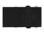 16W(1280Lm) 48V DALI 2 NUMINOS® S iekarams sliežu gaismeklis, IP20, matēts melns, dimmējams, neitrāli balta gaisma 4000K