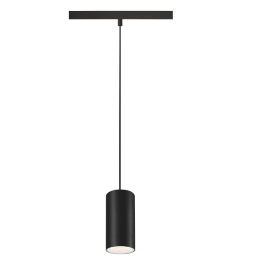 16W(1350Lm) 48V DALI 2 NUMINOS® S iekarams sliežu gaismeklis, IP20,matēts balts/matēts melns, dimmējams, neitrāli balta gaisma 4000K