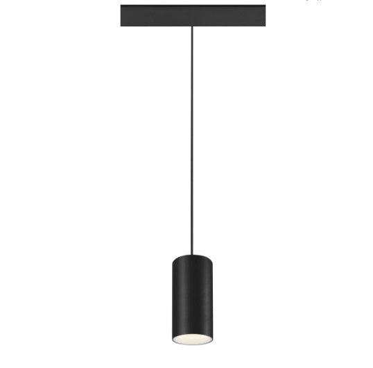 16W(1350Lm) 48V DALI 2 NUMINOS® S iekarams sliežu gaismeklis, IP20,matēts balts/matēts melns, dimmējams, neitrāli balta gaisma 4000K