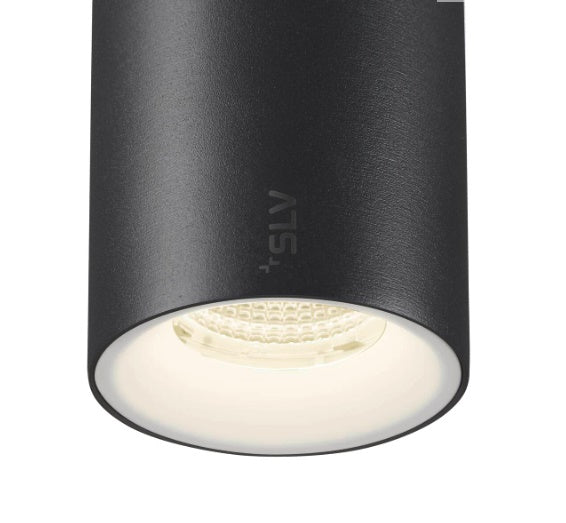 16W(1350Lm) 48V DALI 2 NUMINOS® S iekarams sliežu gaismeklis, IP20,matēts balts/matēts melns, dimmējams, neitrāli balta gaisma 4000K